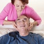 Entspannen im Massagesessel Entspannen im Massagesessel
